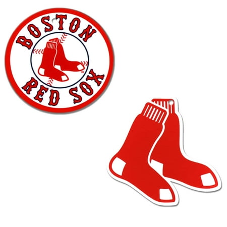 Boston Red Sox 2-Pack Steel Magnet Set