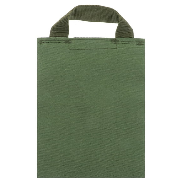 Saco de arena lastrado para yoga y fitness, bolsa de lona de 2 kg con asa, ideal para ejercicios de entrenamiento, bolsa vacía para entrenamiento con pesas