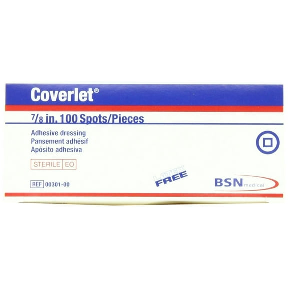 BEIERSDORF COVERLET HOSPITAL GRADE FABRIC ELASTIC ROUND BANDAGE 7/8'' 100/BOX
