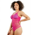 thumbnail image 2 of PARFAIT Women's Mia Dot Bodysuit - Bright Pink - L Plus, 2 of 3