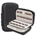 thumbnail image 3 of Portable Game Card Storage Case for Nintendo Switch & PS Vita Holds 80 Cards, Durable Hard Shell, Black, 3 of 3
