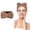 Brown, variant on Moonsky Blackout Double Sided Faux Silk Sleep Mask Set for Hot Cold Compress Eyes 2 Pack for Men and Women Multi