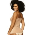 thumbnail image 3 of Felina | Organic Cotton Camisole 2-Pack | Plant-Based Dyes | Hypoallergenic (Praline Wheat, Large), 3 of 3