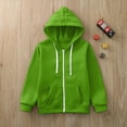 thumbnail image 4 of Godom Boys Zip Up Hoodie Boys Winter Jacket Coat Sweatshirt Long Sleeve Top Boy Jacket, 4 of 5