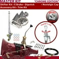 thumbnail image 1 of American Shifter  FMX Shifter Kit Chrome 8 in. E Brake Cable Clamp Clevis Trim Kit Dipstick for ED2F9, 1 of 1