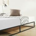 thumbnail image 5 of Mellow Modernista 10" Metal Platform Bed with Wooden Slats, Black, Full, 5 of 7