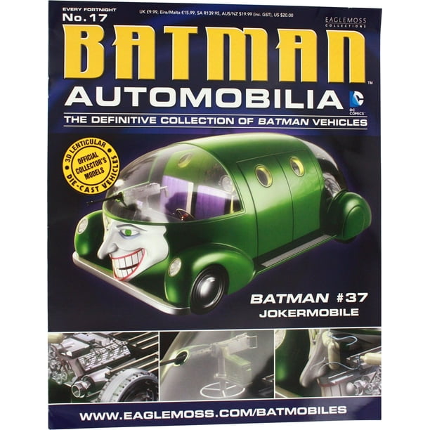 Dc Comics Batman Automobilia Magazine 17 The Jokermobile Walmart Com Walmart Com