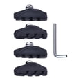 thumbnail image 1 of Pastillas de freno de bicicleta tipo V, juego de zapatas de freno, accesorios de bicicleta de alta resistencia con 2 pares, 1 of 9