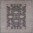 thumbnail image 1 of Ahgly Company Machine Washable Indoor Square Industrial Modern Rosy Brown Pink Area Rugs, 5' Square, 1 of 7