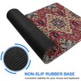 thumbnail image 6 of Long Mouse Pads for Desk,Red Boho Ethnic Geometric Pattern Desk Mats on Top Of Desks, Desk Mouse Pad Extra Large with 3mm Non-Slip Base and Stitched Edge for Gaming,Office,Work,Home 31.5"x15.7", 6 of 6