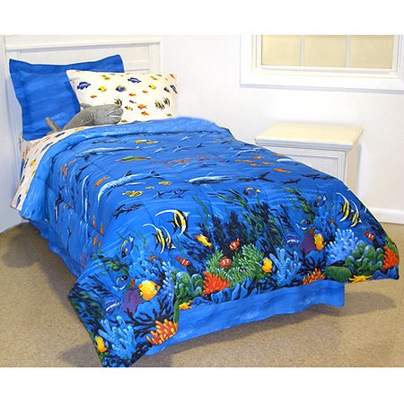 Crayola Sea Adventure Comforter Set, Multi - Walmart.com