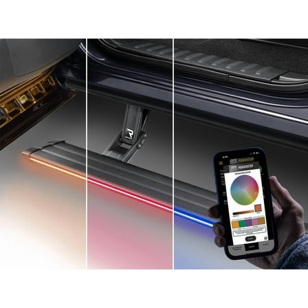 AMP Research by RealTruck PowerStep Vision Electric Steps Fit 21-24 Ford F-150 SuperCrew Cab