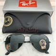 thumbnail image 2 of RB-Hip Hop-sunglasses (Store Display) Aviator All Black RB3025 Classic, 2 of 5