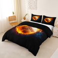 thumbnail image 2 of Erosebridal Teens Ball Games Duvet Cover Set,Baseball Sport Gaming Bedding Full For Boy Kids 3-Piece,No Comforter,Reversible, 2 of 5