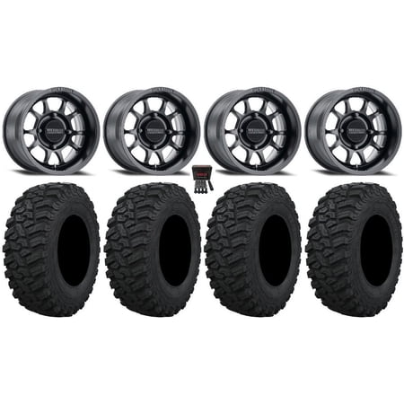 Method 409 15 Wheels Black (5+2) 33 Trekker Tires Polaris RZR XP 1000 / PRO XP / Ranger XP 900/1000