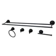 thumbnail image 3 of Kingston Brass  Concord 5-Piece Bathroom Hardware Set Polished Brass Polished, 3 of 5