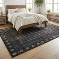 thumbnail image 6 of Kzaei Vintage Washable Area Rug for Living Room, Low Pile Non Slip Carpet Non-Shedding Large Area Rug Soft Indoor Stain Resistant Rug Floral Print Rug, 6 of 6
