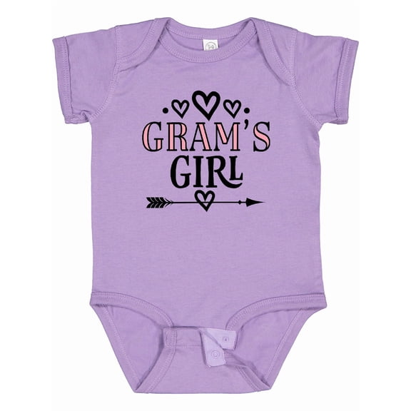 Inktastic Grams Girl Grandchild Girls Baby Bodysuit