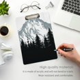 thumbnail image 5 of Coolnut Moutain Clipboard, Acrylic Standard A4 Letter Size Clip Board with Low Profile Clip for Office, Classroom, Doctor, Nurse and Teacher Gifts, 5 of 7