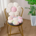 thumbnail image 4 of COOKCOK 2 Pcs Flower Pillow 15" Flower Throw Pillows, Cute Daisy Flower Shaped Floor Pillow Seat Cushions, Decorative Throw Pillows for Bedroom, Living Room, 4 of 7