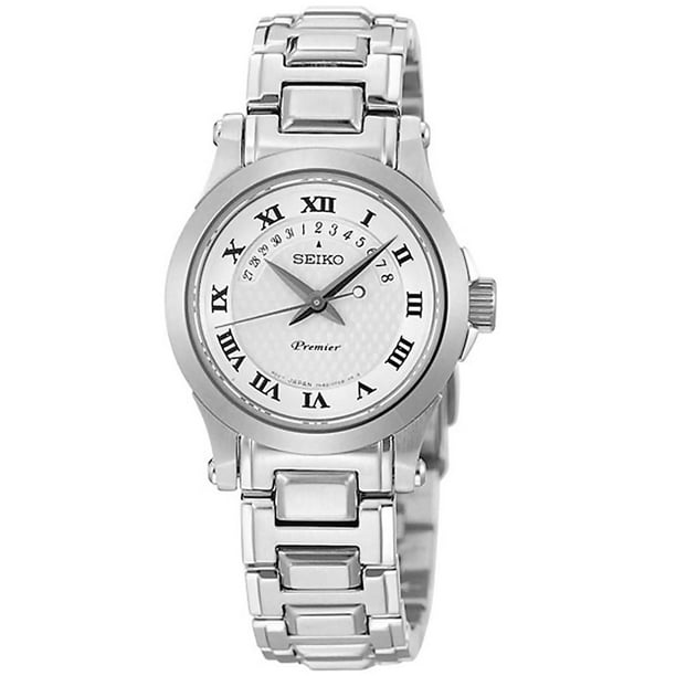 seiko silver dial watch