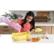Barbie Color Reveal Foam! Doll, Pineapple Scent, 25 Surprises For Kids 3 Years Old & Up