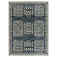 thumbnail image 3 of Luxe Weavers Bohemian Tribal Navy 8x10 Area Rug, Geometric Non-Shed Carpet, 3 of 9