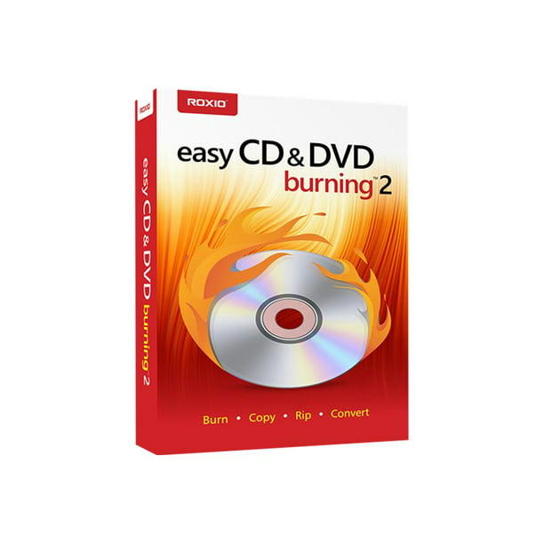 Roxio Easy CD & DVD Burning - (v. 2) - Coffret - 1 Utilisateur - Gagner - Multilingue