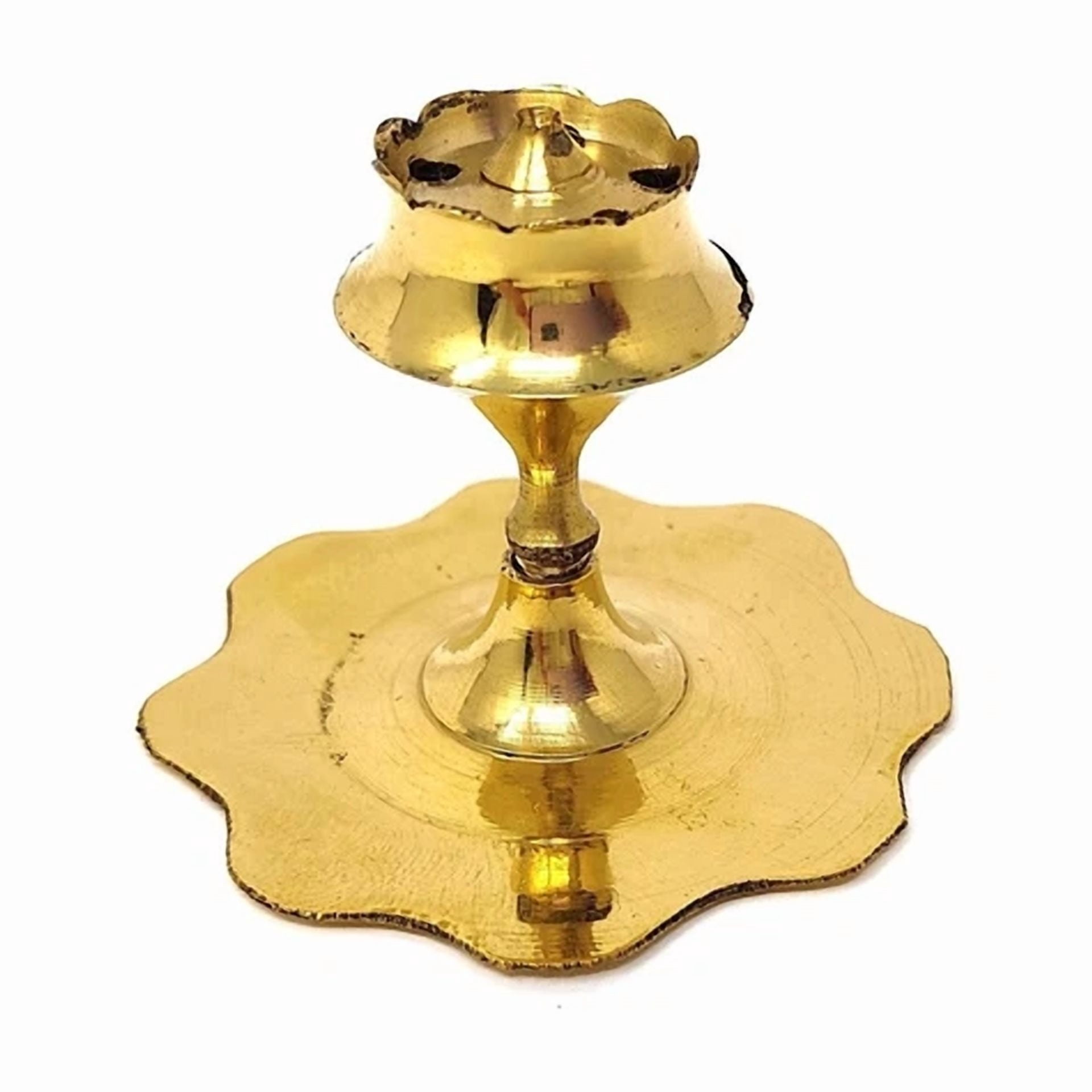 BUTTERFLY- Mini Brass Stand Incense Stick Holder Ash Catcher Stick Burner Agarbatti 1.8”