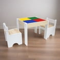thumbnail image 3 of Teamson Kids Multi-Activity Table with Reversible Tabletop & Chairs Set, 3 of 12