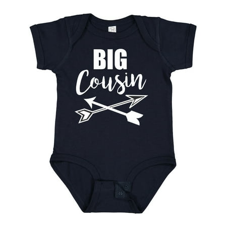 

Inktastic Big Cousin with Arrows Gift Baby Boy or Baby Girl Bodysuit
