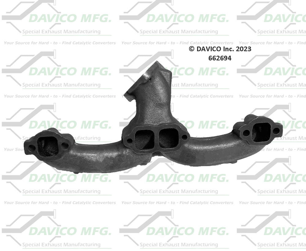 Davico Mfg 662694 Stand alone Exact-Fit exhaust manifold