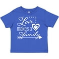 thumbnail image 3 of Inktastic Love Makes a Family- Hearts and Arrow Boys or Girls Toddler T-Shirt, 3 of 5