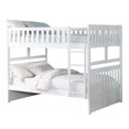 thumbnail image 1 of Topline Home Furnishings Lit superposé double sur lit double blanc, 1 of 3