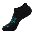 thumbnail image 5 of Hanes Mens No-Show Socks Value Pack, 3-Pack, Absolute Run No-Show Socks with Heel-Shield Tab, Moisture-Wicking, 5 of 8