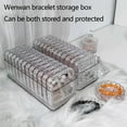 thumbnail image 6 of Gnmfd Transparent Jewelry Storage Box with 12 Compartments for Earrings Rings Necklaces Brooches, Portable Travel Organizer, Jewelry Organizers and Storage, Storage Cabinet, 6 of 6