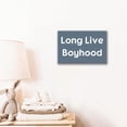 thumbnail image 2 of Long Live Boyhood Toddler Boy Play Room Decor for Kids Wall Art Print Canvas Painting Home Boys Girls Bedroom Baby Nursery Gifts Framed 12 * 18 inch, 2 of 5