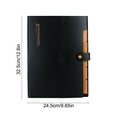 thumbnail image 3 of JingChun Black Expanding File Folder 5 Pockets, Letter A4 Paper Accordion Document Organizer, 3 of 6