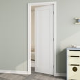 thumbnail image 2 of 24" x 80" 1 Panel Interior Door Slab Shaker, Solid Core Door Panel as Barn Door, Pocket Door, French Door, Prehung Door - as Panty Door, Closet Door, Pre-finished & Paintable, White, 2 of 9