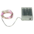 thumbnail image 6 of Northlight Micro Fairy Christmas Lights - Pink LED - 16' Copper Wire - 50ct, 6 of 6