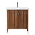 thumbnail image 2 of Vanity Art 30" Double Door Bathroom Vanity with Sink, Freestanding Storage Cabinet with Ceramic Top, and Removable Shelve, 2 of 6