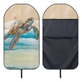thumbnail image 5 of Uorisanigo Waterproof Beach Turtle Car Seat Towel Cover - Bucket Towel Seat Covers Fits for Most Vehicles - Sweat-Proof & Machine Washable for Athletes, Gym Workouts, 5 of 6