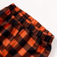 thumbnail image 7 of LAPAKIDS Toddler Kids Baby Boy Halloween Outfits，Long Sleeve Top + Plaid Pants Set Clothes 4-5T, 7 of 7