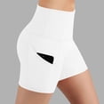 thumbnail image 5 of Tumotour Yoga Athletic Shorts For Women High Waisted Pants Workout Shorts Running Shorts Gym Sports Shorts Tennis Shorts Biker Shorts With Pockets, 5 of 8