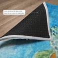 thumbnail image 6 of Addison Rugs Dream Shag Premium Machine Washable Transitional Turtle Ocean Rectangle Rug, 5' x 7'6", 6 of 8