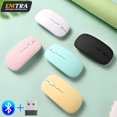 thumbnail image 2 of Ratón inalámbrico Bluetooth recargable, portátil, silencioso y ergonómico para iPad, ordenador, portátil, tableta, teléfono, ratón para juegos de oficina, 2 of 7