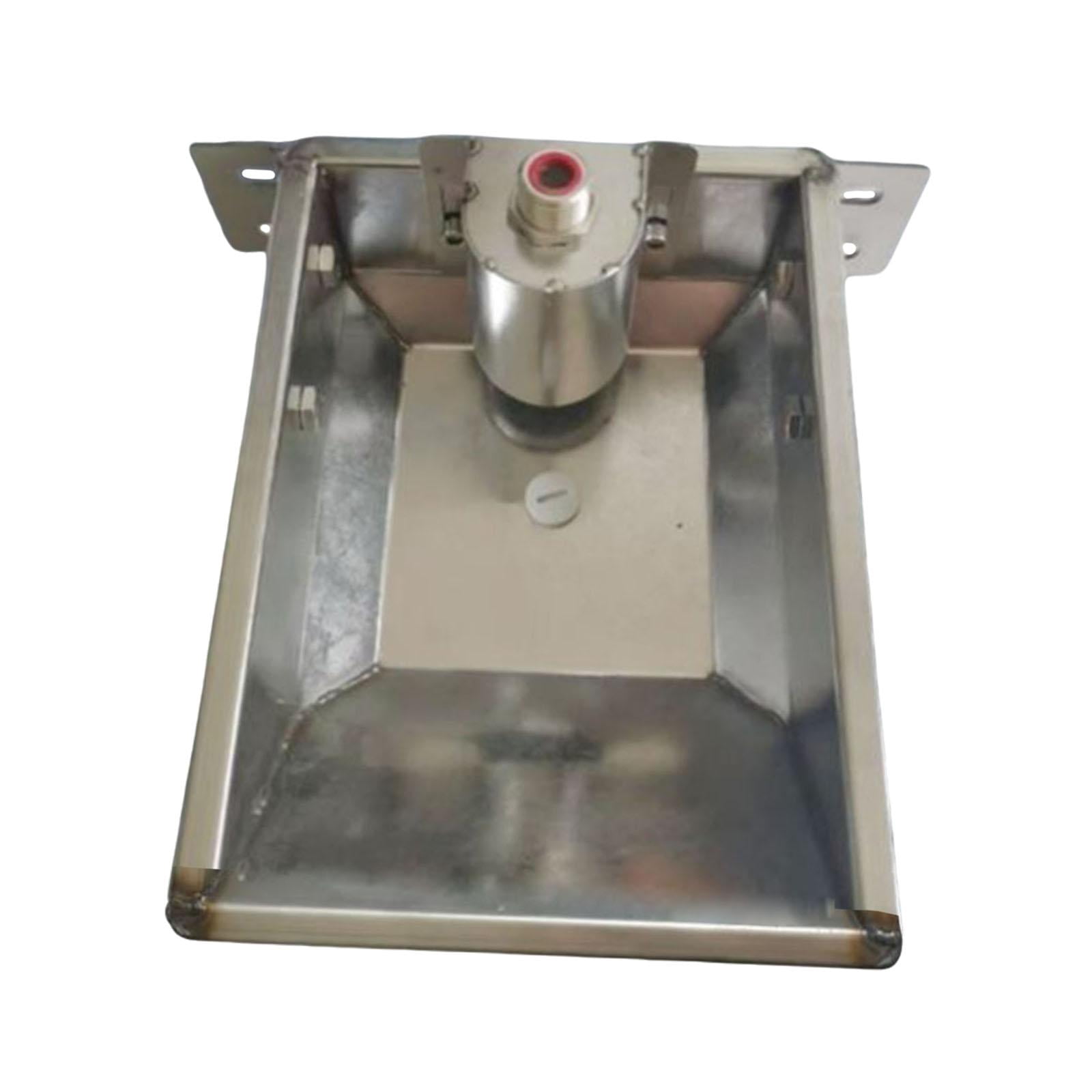 TOOYFUL Automatic Livestock Water Bowl Animal Drinker Watering Trough Feeder Feeding Livestock Waterer Stainless Steel for Cattle Pig M 31cmx26cm