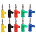 thumbnail image 1 of U31 Conector Banana de 4 mm, Conector de Altavoz de Audio para Linterna, Conveniente y sin Soldadura para Equipos eléctricos, 1 of 9