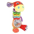 thumbnail image 3 of Campana de mano para bebé, sonajero de campana de mano para bebé, jirafa, juguete de peluche suave para bebé, mordedor, sonajero para bebé, elegante y moderno, 3 of 14