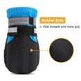 thumbnail image 3 of Dimicoo Botas Para Perros Resistentes Al Agua Para Perros Medianos Y Grandes, Suela Antideslizante, Zapatos Para Perros Con Correas Reflectantes, Ligero Y Cómodo Protector De Patas Para Invierno, Niev, 3 of 5